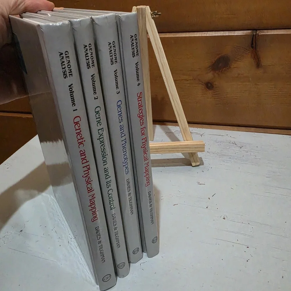 Genome Analysis Volume 1-4 Bundle LIKE NEW Genetic Mapping & Gene Expression
